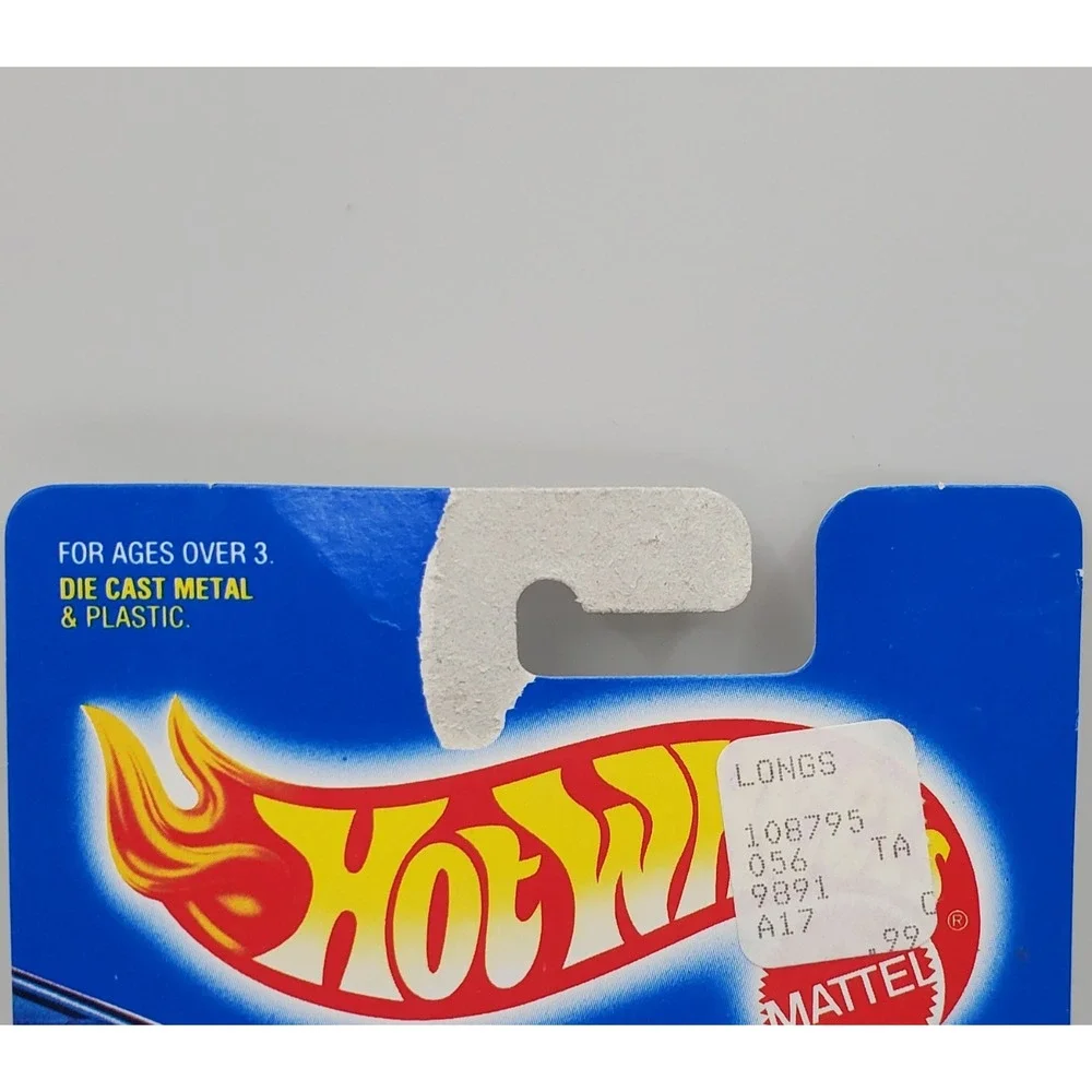 Vintage Hot Wheels Blue Card #197 Corvette Split Window **card Has Damage**